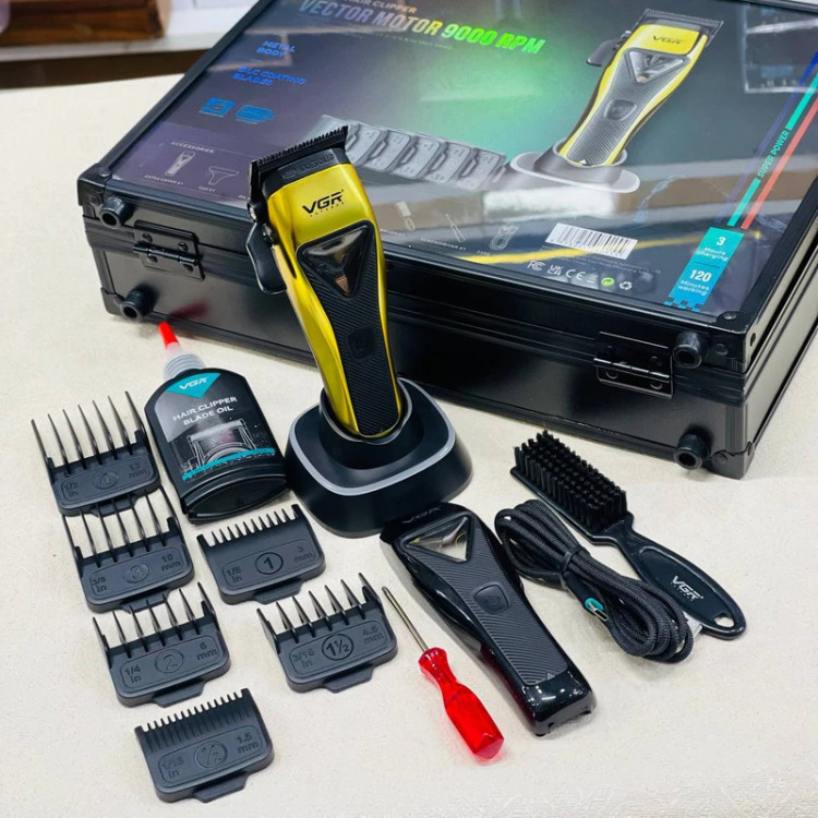 ماشین اصلاح موی سر و صورت وی جی آر مدل V-015