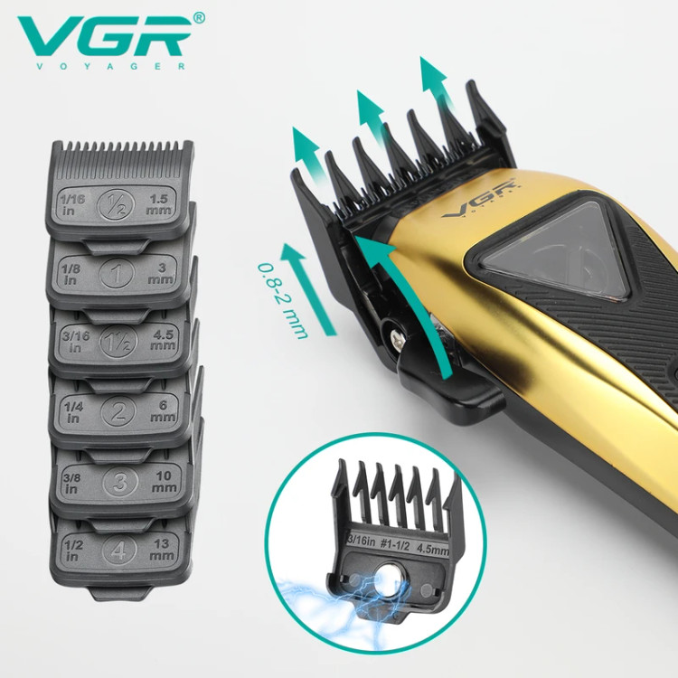ماشین اصلاح موی سر و صورت وی جی آر مدل V-015
