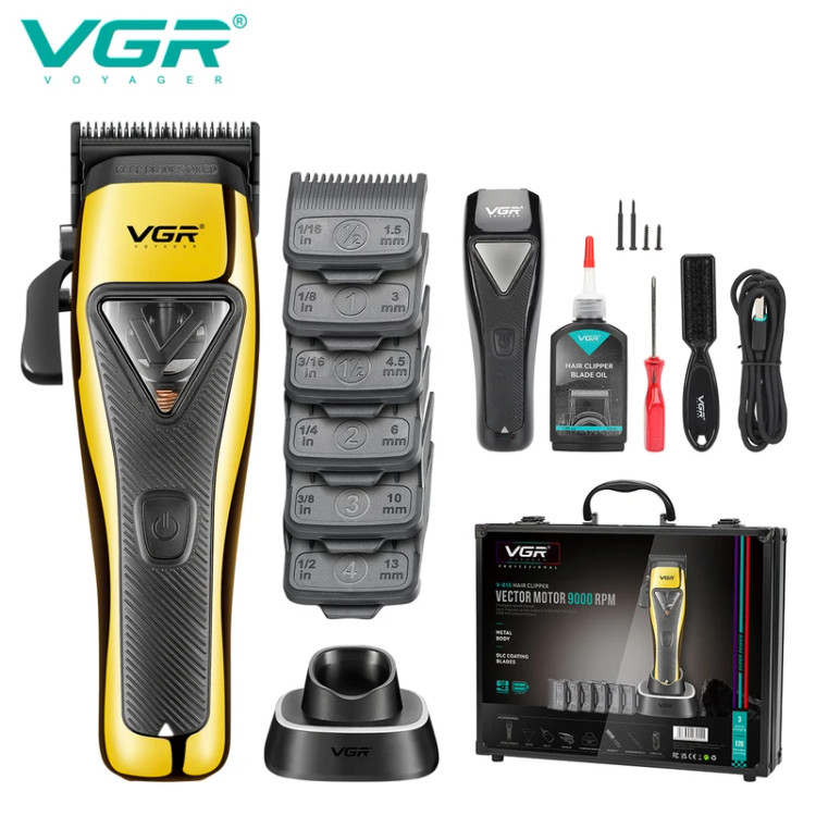 ماشین اصلاح موی سر و صورت وی جی آر مدل V-015
