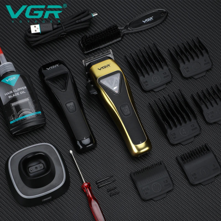 ماشین اصلاح موی سر و صورت وی جی آر مدل V-015