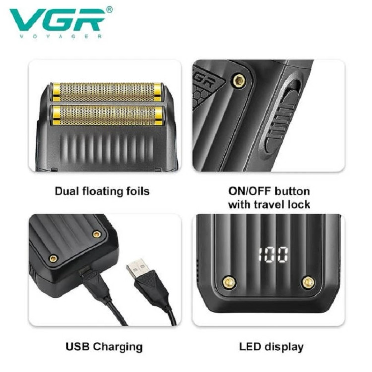 شیور اصلاح صورت وی جی ار مدل V- 363