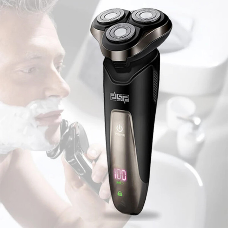 ماشین اصلاح صورت سه تیغ دی اس پی مدل DSP- 60017
