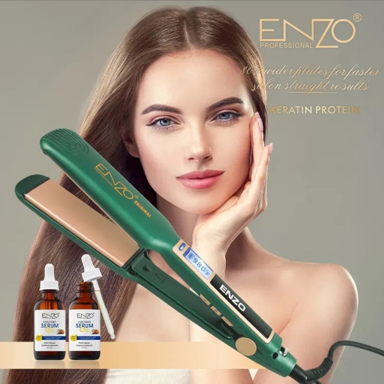 اتو موی حرفه ای و ویژه کراتین انزو مدل EN- 3973